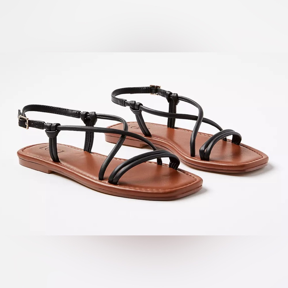 Loft skinny strap sandals size 7.5 new